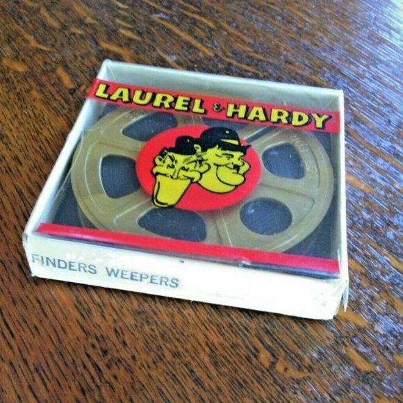 Laurel & Hardy Finders Weepers Movie Kodak Silent 8mm Home Film 50' Spool View - Picture 1 of 16